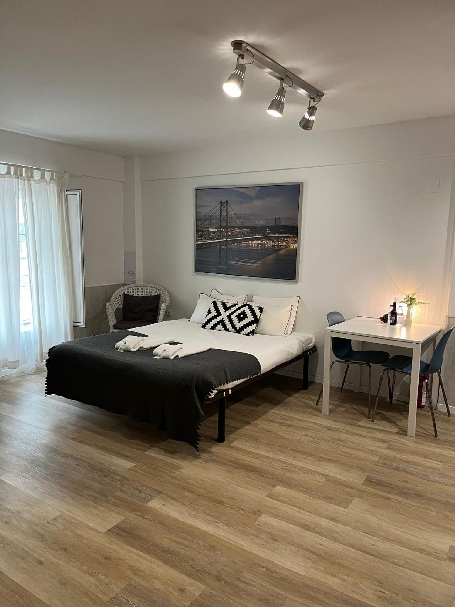 Lx Lisboa Cozy Studio Luaran gambar